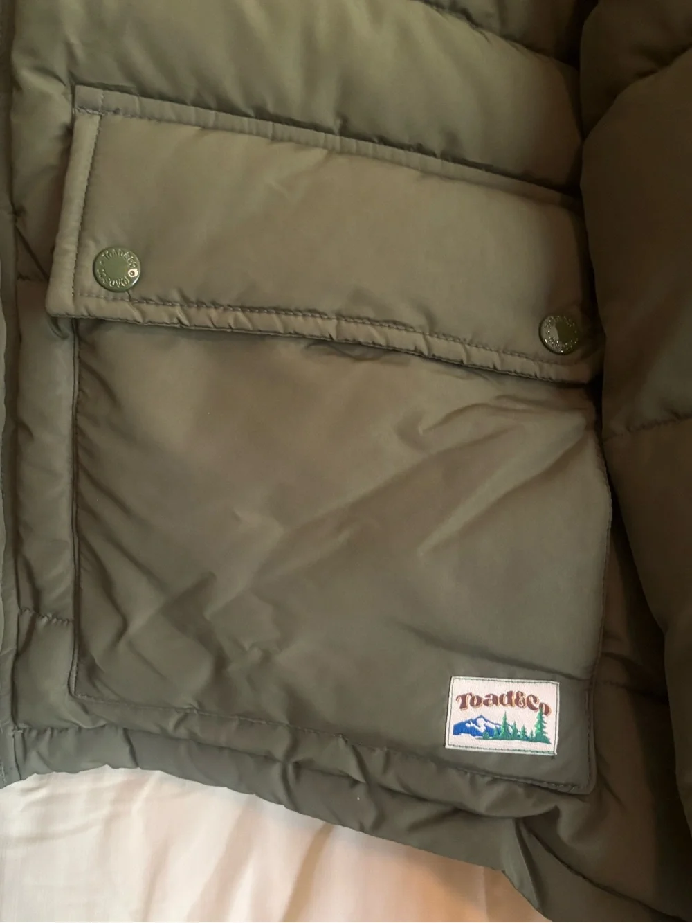 Toad&Co Women’s Spruce Wood Jacket - Chive Green - Size XL - NWT